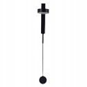 King Home Kinkiet Lampa ścienna LED CLARID BLACK czarna aluminium stal klosz regulowany do wnętrz klasycznych i nowoczesnych King Home Kinkiet Lampa ścienna LED CLARID BLACK czarna aluminium stal klosz regulowany do wnętrz klasycznych i nowoczesnych