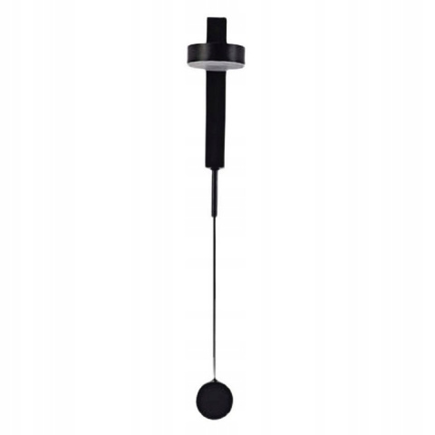 King Home Kinkiet Lampa ścienna LED CLARID BLACK czarna aluminium stal klosz regulowany do wnętrz klasycznych i nowoczesnych King Home Kinkiet Lampa ścienna LED CLARID BLACK czarna aluminium stal klosz regulowany do wnętrz klasycznych i nowoczesnych