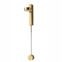 King Home Kinkiet Lampa ścienna LED CLARID GOLD złota aluminium metal regulowany klosz King Home Kinkiet Lampa ścienna LED CLARID GOLD złota aluminium metal regulowany klosz