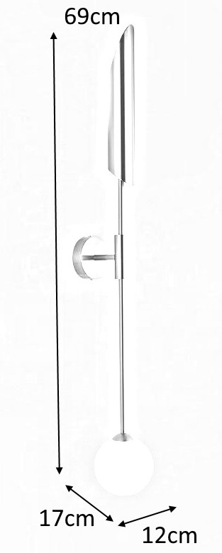 KINKIET LAMPA ŚCIENNA LED LUCCA STAL ZŁOTA kulisty klosz SZKŁO MLECZNE 2 x G9 King Home KINKIET LAMPA ŚCIENNA LED LUCCA STAL ZŁOTA kulisty klosz SZKŁO MLECZNE 2 x G9 King Home