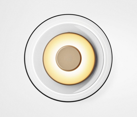 Moosee MOOSEE Kinkiet lampa ścienna LED EDEN WALL złota metalowa klosz szkło bezbarwny Moosee MOOSEE Kinkiet lampa ścienna LED EDEN WALL złota metalowa klosz szkło bezbarwny