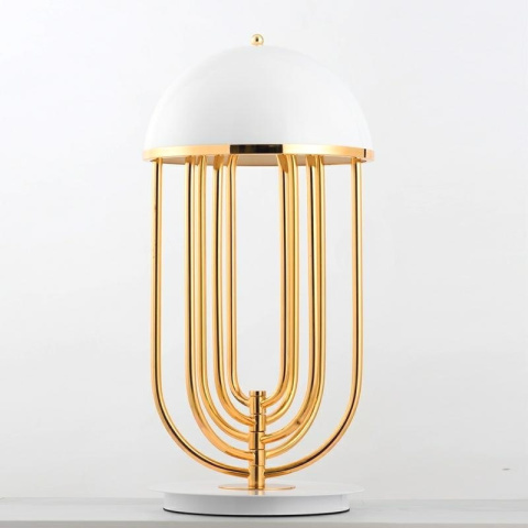 LAMPA BIURKOWA nocna STOŁOWA BOTTEGA stal ZŁOTO / BIAŁA G9 Moosee MOOSEE LAMPA BIURKOWA nocna STOŁOWA BOTTEGA stal ZŁOTO / BIAŁA G9 Moosee MOOSEE