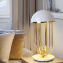 LAMPA BIURKOWA nocna STOŁOWA BOTTEGA stal ZŁOTO / BIAŁA G9 Moosee MOOSEE LAMPA BIURKOWA nocna STOŁOWA BOTTEGA stal ZŁOTO / BIAŁA G9 Moosee MOOSEE