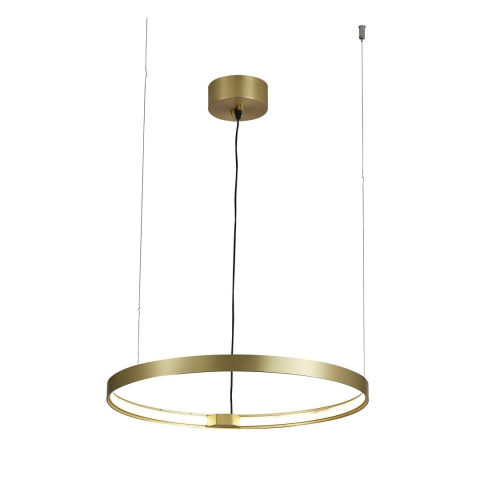 Moosee MOOSEE lampa wisząca LED CIRCLE 60 złota stal nierdzewna akryl Moosee MOOSEE lampa wisząca LED CIRCLE 60 złota stal nierdzewna akryl