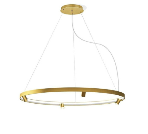 LAMPA WISZĄCA LED CIRCLE SPOT 98 GOLD stal nierdzewna ZŁOTA akryl 4 dodatkowe PUNKTY ŚWIETLNE Moosee MOOSEE LAMPA WISZĄCA LED CIRCLE SPOT 98 GOLD stal nierdzewna ZŁOTA akryl 4 dodatkowe PUNKTY ŚWIETLNE Moosee MOOSEE