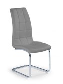 Halmar K147 krzesło Popiel/Chrom ekoskóra/metal Halmar K147 krzesło Popiel/Chrom ekoskóra/metal