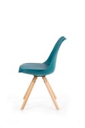 Halmar K201 krzesło turkusowy