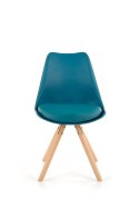Halmar K201 krzesło turkusowy