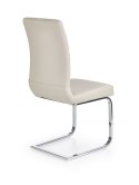 Halmar K219 krzesło na płoazch cappuccino ekoskóra