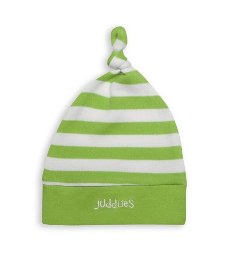 Juddlies Juddlies Czapka Niemowlęca Greenery Stripe Juddlies Juddlies Czapka Niemowlęca Greenery Stripe