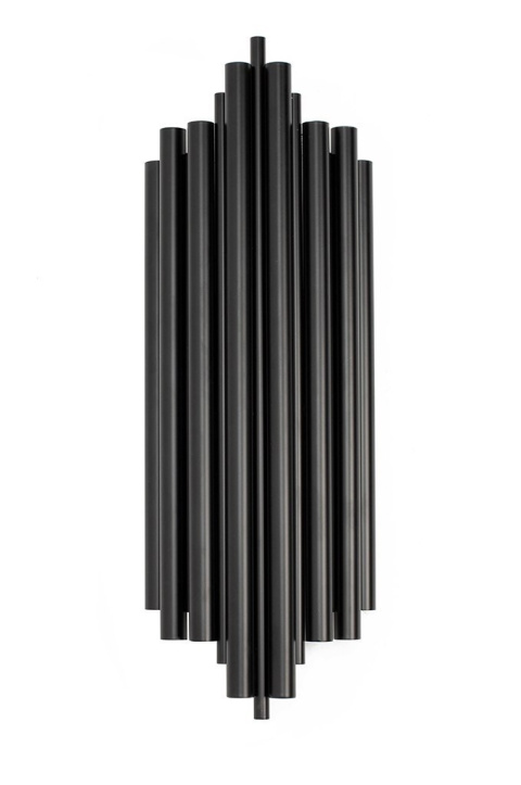 Moosee MOOSEE Kinkiet lampa ścienna HARMONIC BLACK czarna stal nierdzewna 2xE14 Moosee MOOSEE Kinkiet lampa ścienna HARMONIC BLACK czarna stal nierdzewna 2xE14