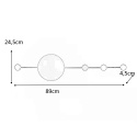 KINKIET LAMPA ścienna LED SHADOW HANG z WIESZAKIEM CZARNA metal Moosee MOOSEE KINKIET LAMPA ścienna LED SHADOW HANG z WIESZAKIEM CZARNA metal Moosee MOOSEE