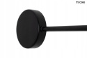 LAMPA ŚCIENNA KINKIET LED SHADOW MULTI CZARNY mat metalowa światło odbija się od ściany tworząc efekt cienia Moosee MOOSEE LAMPA ŚCIENNA KINKIET LED SHADOW MULTI CZARNY mat metalowa światło odbija się od ściany tworząc efekt cienia Moosee MOOSEE