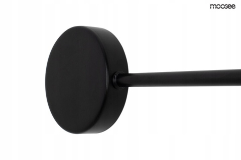 LAMPA ŚCIENNA KINKIET LED SHADOW MULTI CZARNY mat metalowa światło odbija się od ściany tworząc efekt cienia Moosee MOOSEE LAMPA ŚCIENNA KINKIET LED SHADOW MULTI CZARNY mat metalowa światło odbija się od ściany tworząc efekt cienia Moosee MOOSEE