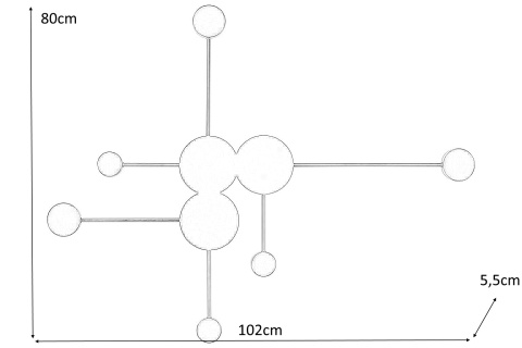 LAMPA ŚCIENNA KINKIET LED SHADOW MULTI CZARNY mat metalowa światło odbija się od ściany tworząc efekt cienia Moosee MOOSEE LAMPA ŚCIENNA KINKIET LED SHADOW MULTI CZARNY mat metalowa światło odbija się od ściany tworząc efekt cienia Moosee MOOSEE