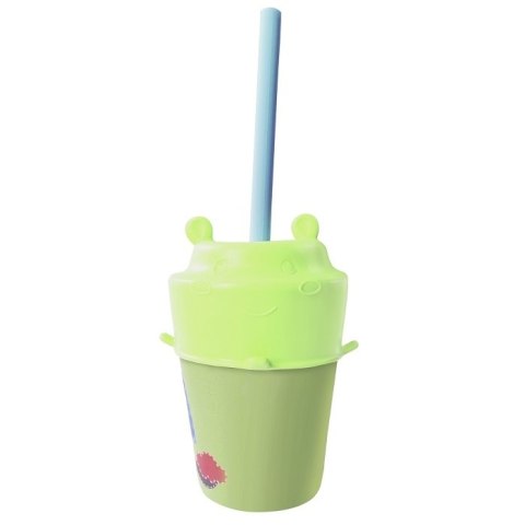 Smily Mia Smily Mia Nakładka ze Słomką na Kubek Gree Smily Mia Smily Mia Nakładka ze Słomką na Kubek Gree