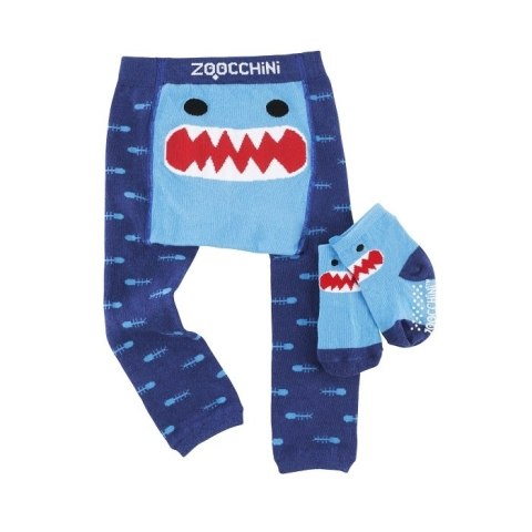 Zoocchini Zoocchini Legginsy i Skarpetki Rekin 6-12 Zoocchini Zoocchini Legginsy i Skarpetki Rekin 6-12