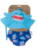 Zoocchini Zoocchini Pieluszka Kąpielowa Czapka Rekin Zoocchini Zoocchini Pieluszka Kąpielowa Czapka Rekin