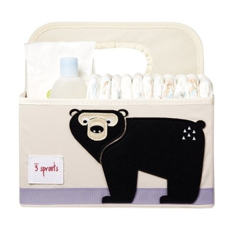 3 Sprouts 3 Sprouts Organizer na Pieluszki Niedźwied 3 Sprouts 3 Sprouts Organizer na Pieluszki Niedźwied