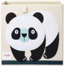 3 Sprouts 3 Sprouts Pudełko na Zabawki Panda Black 3 Sprouts 3 Sprouts Pudełko na Zabawki Panda Black