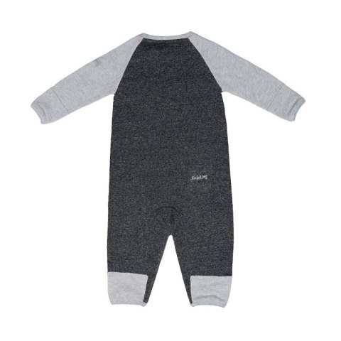 Juddlies Juddlies Organic Raglan Pajacyk Black XS Juddlies Juddlies Organic Raglan Pajacyk Black XS