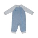 Juddlies Juddlies Organic Raglan Pajacyk Blue L Juddlies Juddlies Organic Raglan Pajacyk Blue L