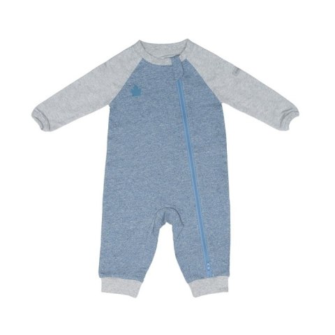 Juddlies Juddlies Organic Raglan Pajacyk Blue L Juddlies Juddlies Organic Raglan Pajacyk Blue L