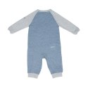 Juddlies Juddlies Organic Raglan Pajacyk Blue L Juddlies Juddlies Organic Raglan Pajacyk Blue L
