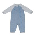 Juddlies Juddlies Organic Raglan Pajacyk Blue NB Juddlies Juddlies Organic Raglan Pajacyk Blue NB