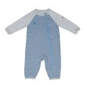 Juddlies Juddlies Organic Raglan Pajacyk Blue NB