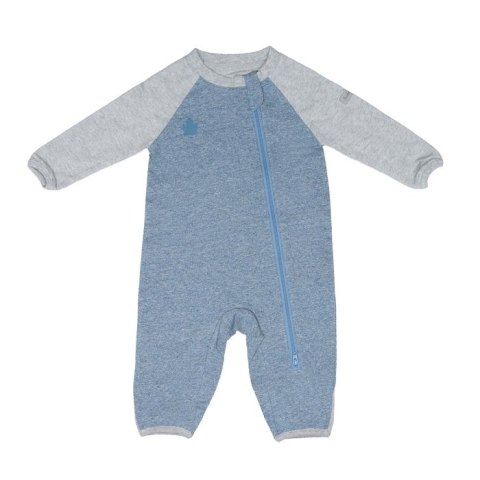 Juddlies Juddlies Organic Raglan Pajacyk Blue NB