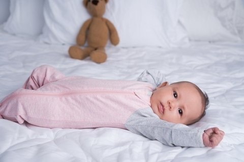 Juddlies Juddlies Organic Raglan Pajacyk Pink L Juddlies Juddlies Organic Raglan Pajacyk Pink L