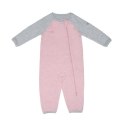 Juddlies Juddlies Organic Raglan Pajacyk Pink NB