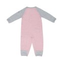 Juddlies Juddlies Organic Raglan Pajacyk Pink NB