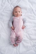 Juddlies Juddlies Organic Raglan Pajacyk Pink NB Juddlies Juddlies Organic Raglan Pajacyk Pink NB