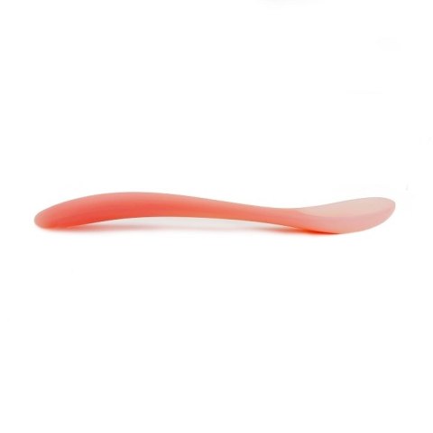 Mombella Mombella Łyżeczka Silikonowa Pink 2 szt Mombella Mombella Łyżeczka Silikonowa Pink 2 szt