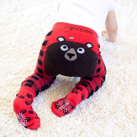 Zoocchini Zoocchini Legginsy i Skarpetki Miś 12-18M Zoocchini Zoocchini Legginsy i Skarpetki Miś 12-18M