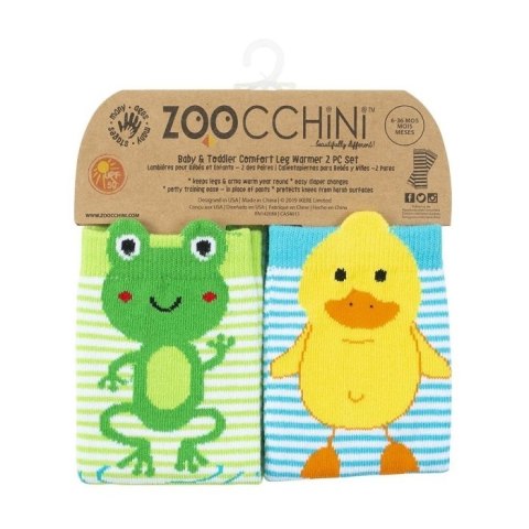 Zoocchini Zoocchini Ocieplacze na Kolana Żabka 2szt Zoocchini Zoocchini Ocieplacze na Kolana Żabka 2szt