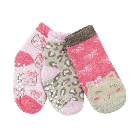 Zoocchini Zoocchini Skarpetki 3 pary Kotek 0-24 m