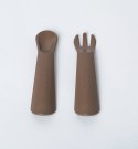 EKoala EKoala Sztućce 2szt. Brown BIOplastik EKoala EKoala Sztućce 2szt. Brown BIOplastik