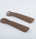 EKoala EKoala Sztućce 2szt. Brown BIOplastik EKoala EKoala Sztućce 2szt. Brown BIOplastik
