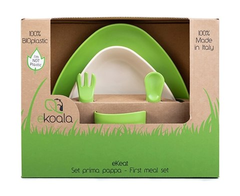 EKoala EKoala Zestaw Obiadowy Green BIOplastik