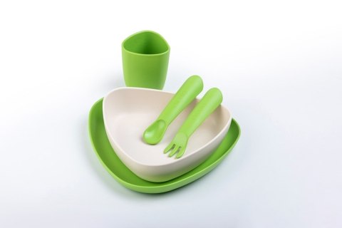 EKoala EKoala Zestaw Obiadowy Green BIOplastik EKoala EKoala Zestaw Obiadowy Green BIOplastik