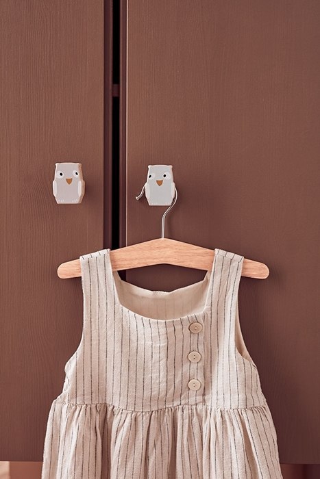 Kids Concept Kids Concept Edvin Haczyki Sowy 3 szt Kids Concept Kids Concept Edvin Haczyki Sowy 3 szt