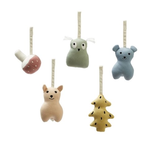 Kids Concept Kids Concept Edvin Zawieszki do Maty 5szt Kids Concept Kids Concept Edvin Zawieszki do Maty 5szt