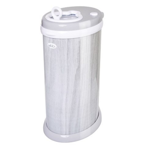 Ubbi Ubbi Stalowy Kosz na Pieluchy Grey Wood Ubbi Ubbi Stalowy Kosz na Pieluchy Grey Wood