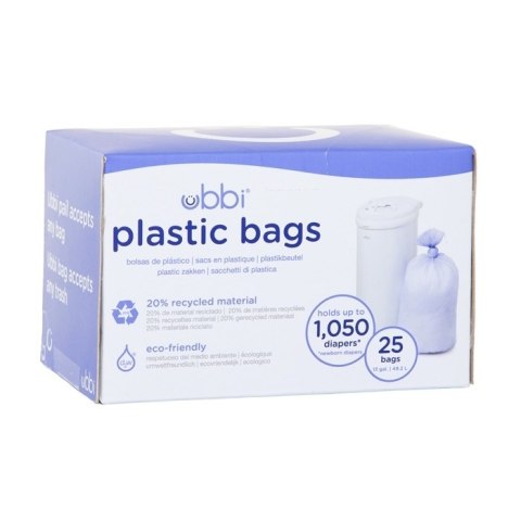 Ubbi Ubbi Worki do Kosza 50 l - 25 szt. Ubbi Ubbi Worki do Kosza 50 l - 25 szt.