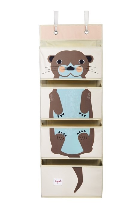 3 Sprouts 3 Sprouts Organizer Ścienny Wiszący Wydra Brown 3 Sprouts 3 Sprouts Organizer Ścienny Wiszący Wydra Brown