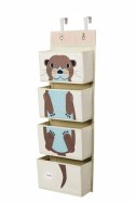 3 Sprouts 3 Sprouts Organizer Ścienny Wiszący Wydra Brown 3 Sprouts 3 Sprouts Organizer Ścienny Wiszący Wydra Brown