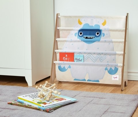 3 Sprouts 3 Sprouts Stojak na Książki Yeti Blue 3 Sprouts 3 Sprouts Stojak na Książki Yeti Blue